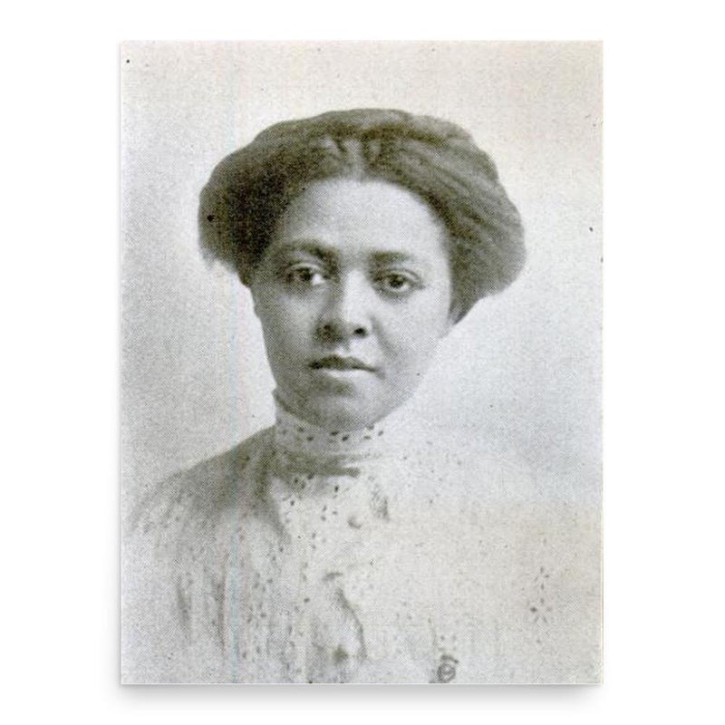 Bessie Burke poster print, in size 18x24 inches.