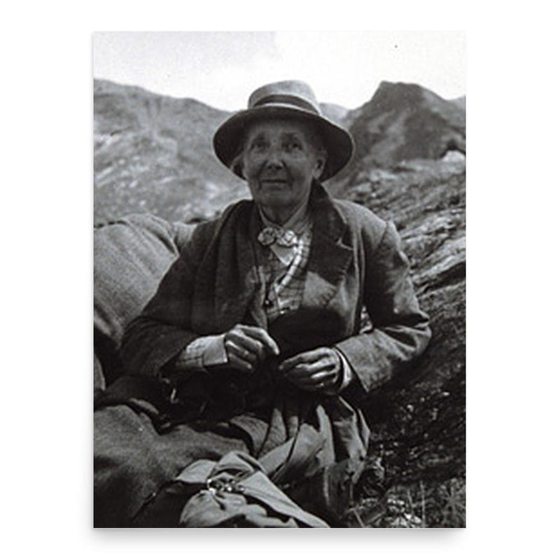Bessie Callender poster print, in size 18x24 inches.