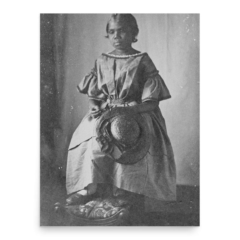 Bessie Flower poster print, in size 18x24 inches.