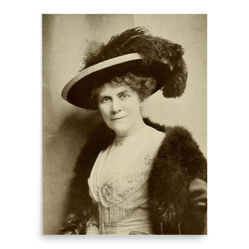 Bessie Morse poster print, in size 18x24 inches.