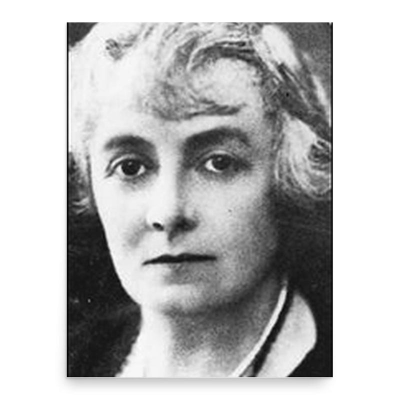 Bessie Rischbieth poster print, in size 18x24 inches.