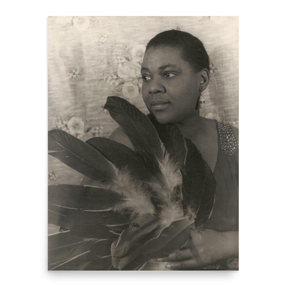 Bessie Smith poster print, in size 18x24 inches.