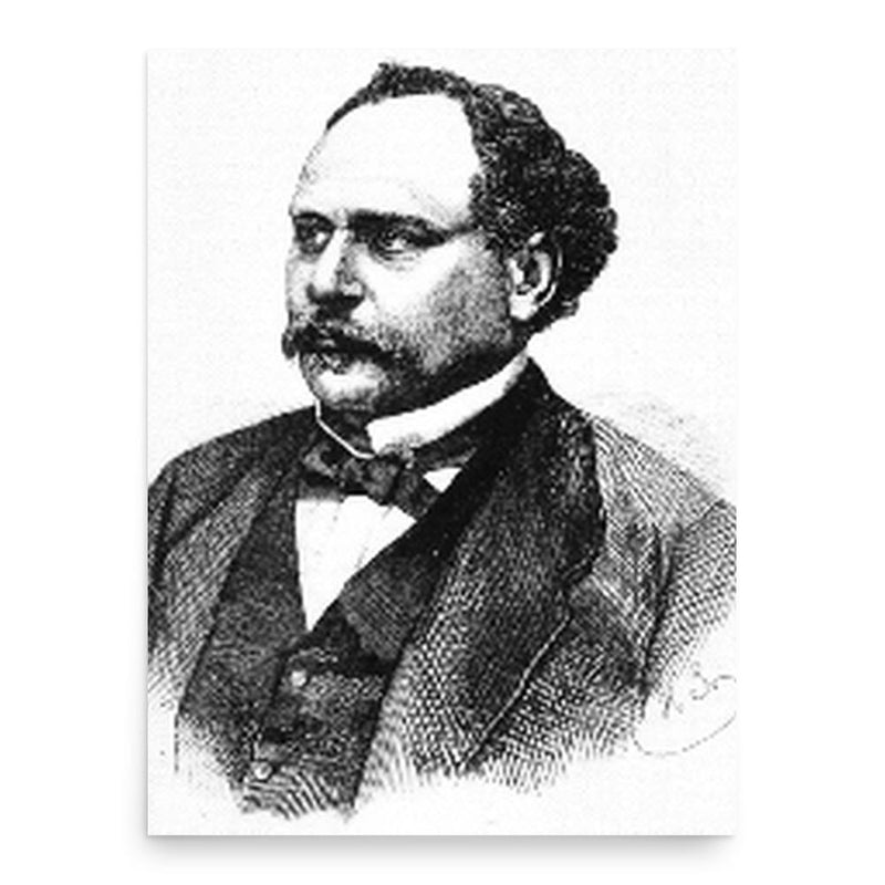 Bethel Henry Strousberg poster print, in size 18x24 inches.
