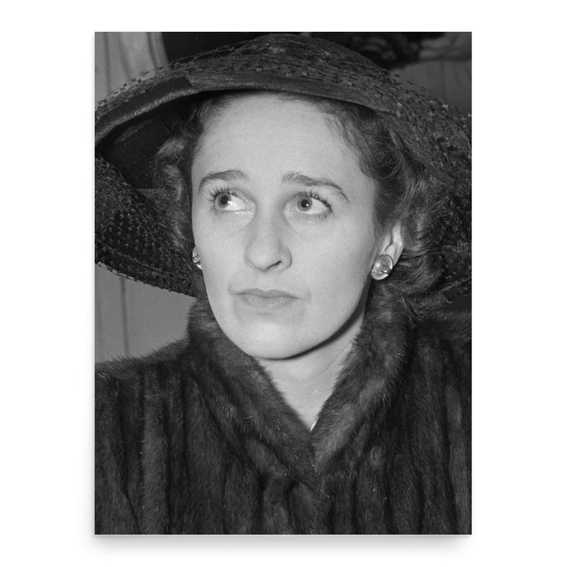 Betsey Cushing Roosevelt Whitney poster print, in size 18x24 inches.