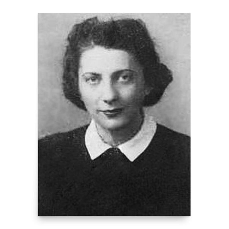 Betty Dubiner poster print, in size 18x24 inches.