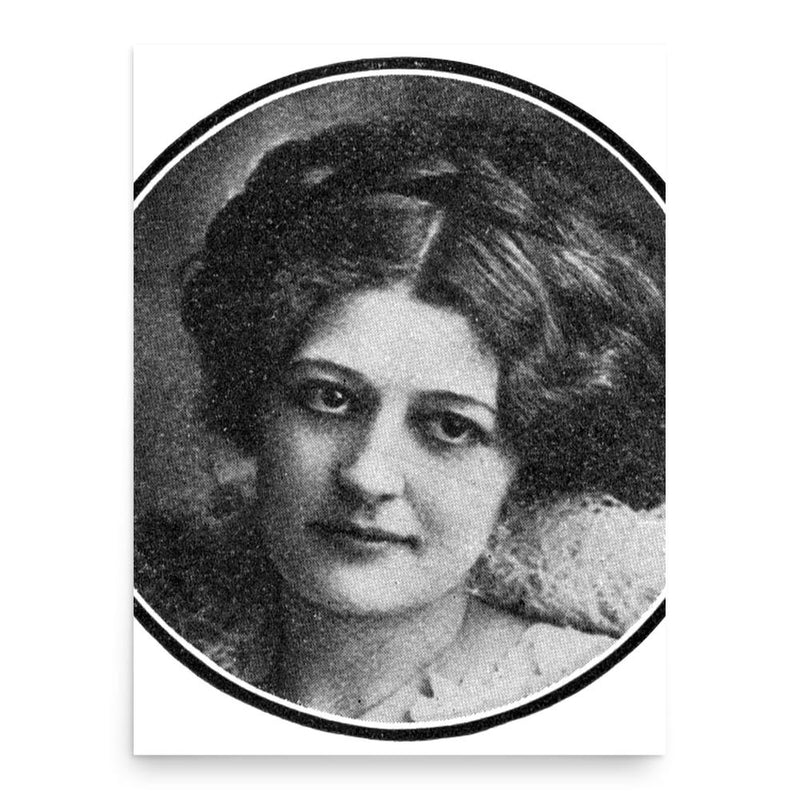 Betty Harte poster print, in size 18x24 inches.
