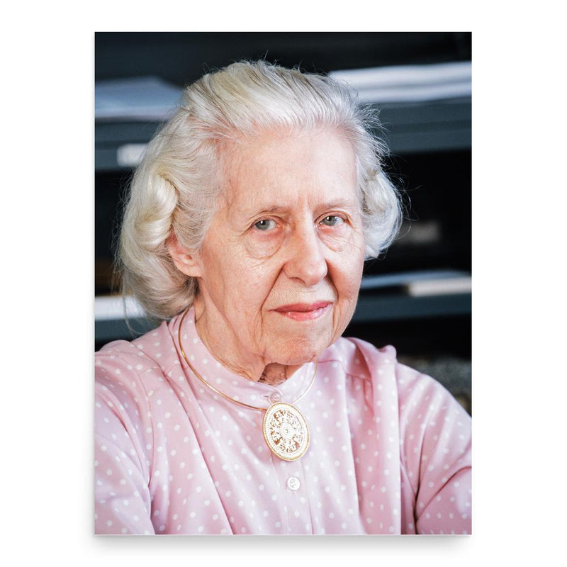 Betty Meggers poster print, in size 18x24 inches.