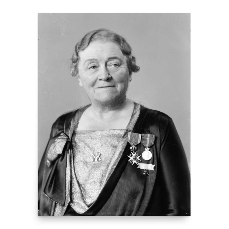 Betzy Kjelsberg poster print, in size 18x24 inches.