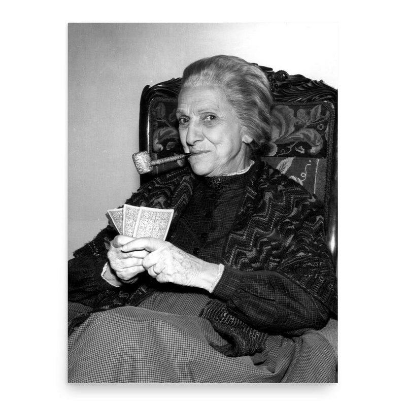 Beulah Bondi poster print, in size 18x24 inches.
