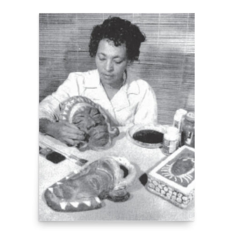 Beulah Woodard poster print, in size 18x24 inches.