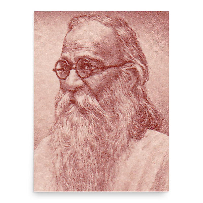 Bhagwan Das poster print, in size 18x24 inches.