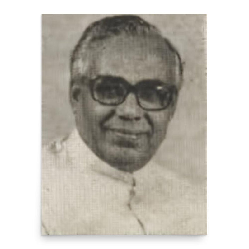 Bhagwat Jha Azad poster print, in size 18x24 inches.