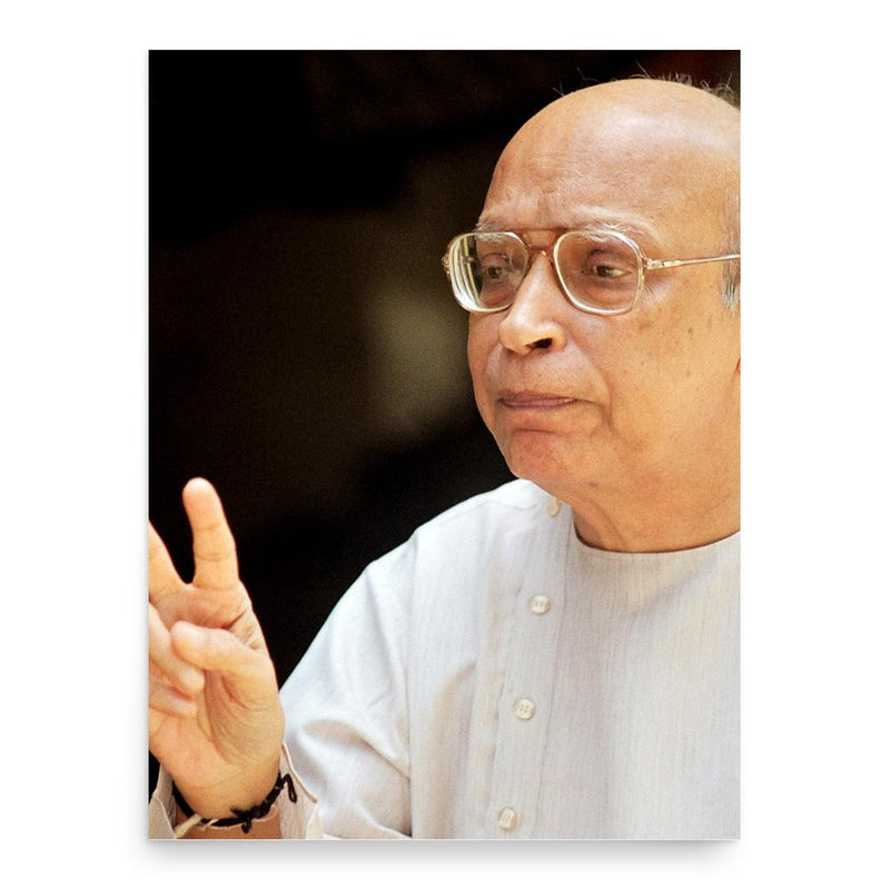 Bhagwatikumar Sharma poster print, in size 18x24 inches.