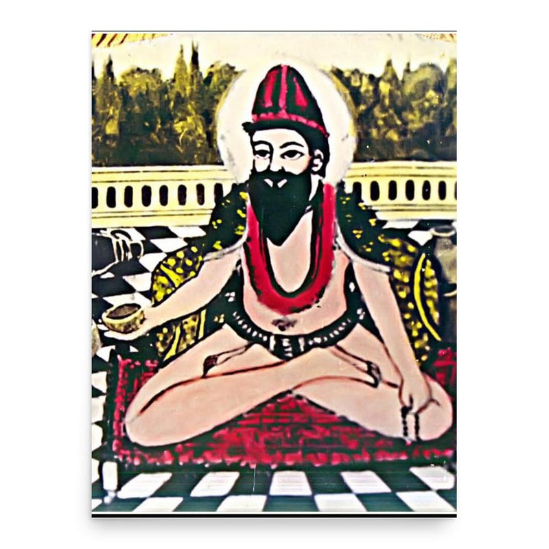Bhai Kanhaiya poster print, in size 18x24 inches.