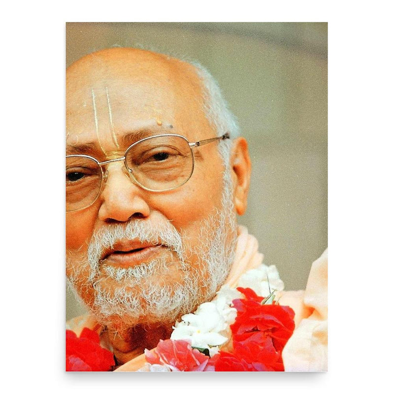 Bhakti Ballabh Tirtha poster print, in size 18x24 inches.