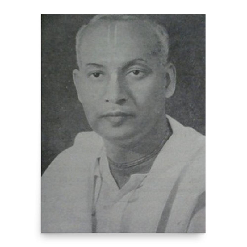 Bhakti Hridaya Bon poster print, in size 18x24 inches.