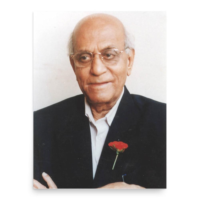 Bhalchandra Pendharkar poster print, in size 18x24 inches.