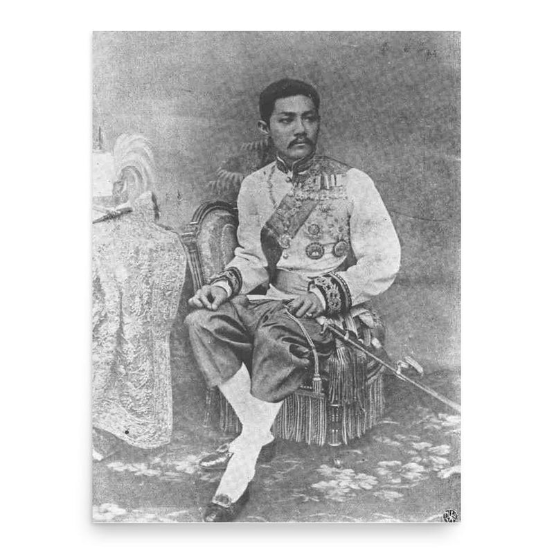 Bhanurangsi Savangwongse poster print, in size 18x24 inches.