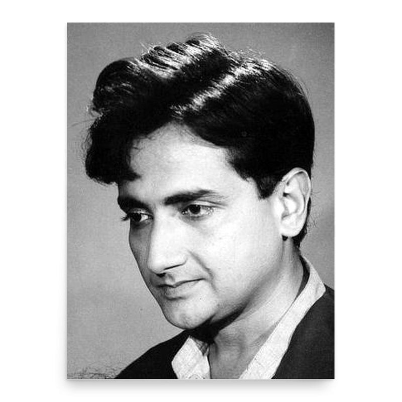 Bharat Bhushan poster print, in size 18x24 inches.