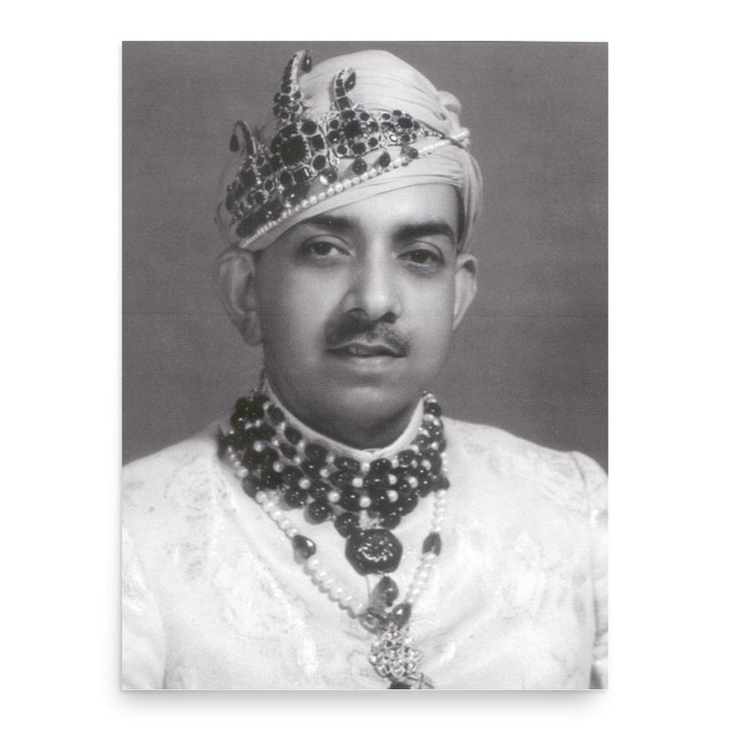 Bhim Singh II poster print, in size 18x24 inches.