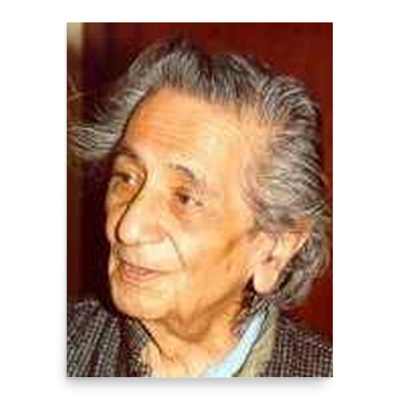 Bhisham Sahni poster print, in size 18x24 inches.
