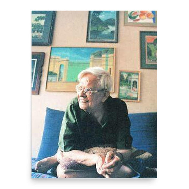 Bhupen Khakhar poster print, in size 18x24 inches.