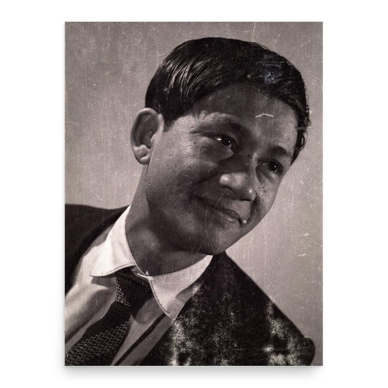 Bhupi Sherchan poster print, in size 18x24 inches.