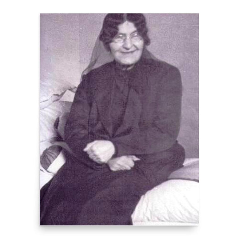 Bibi Maryam Bakhtiari poster print, in size 18x24 inches.