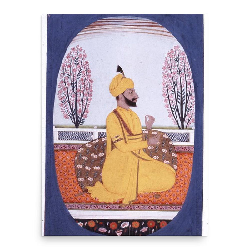 Bibi Rajindar Kaur poster print, in size 18x24 inches.