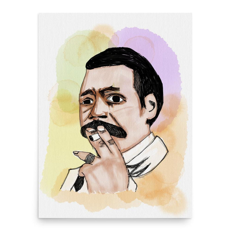 Bienvenido Granda poster print, in size 18x24 inches.