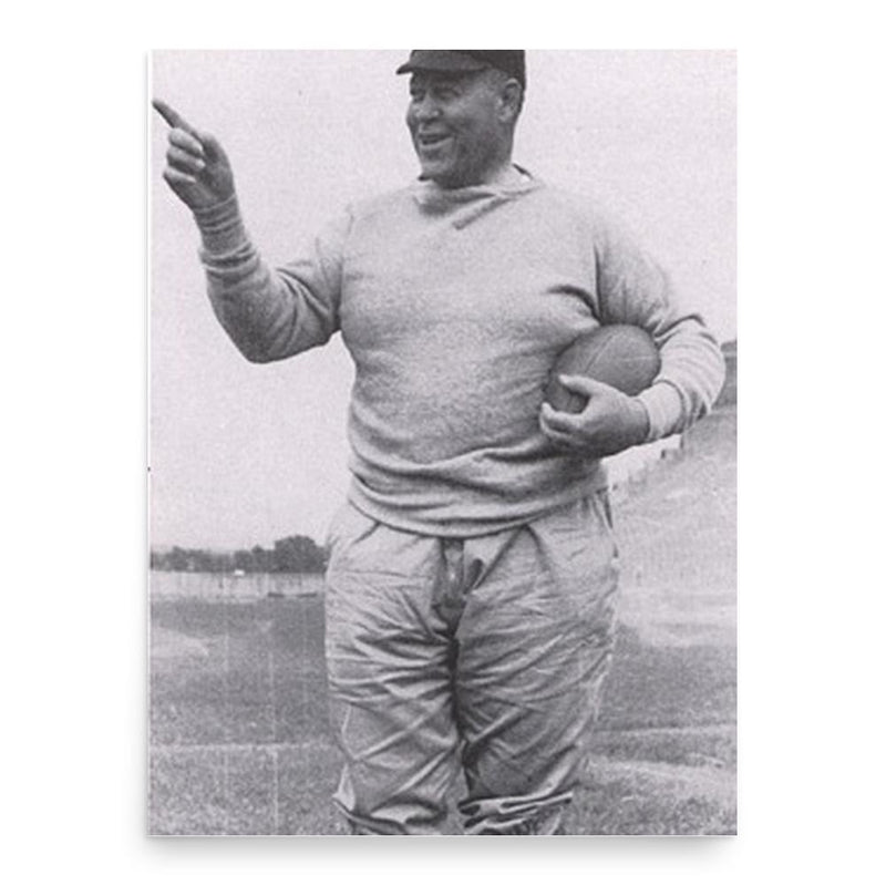 Biff Jones poster print, in size 18x24 inches.