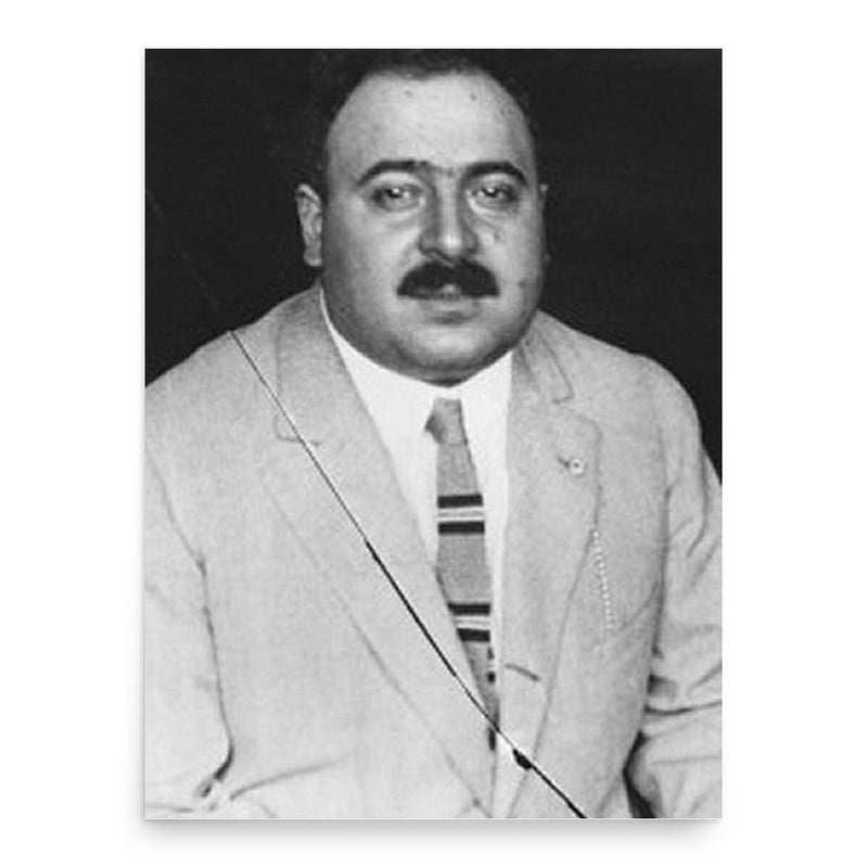 Big Jim Colosimo poster print, in size 18x24 inches.