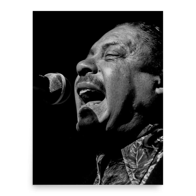 Big Joe Turner poster print, in size 18x24 inches.