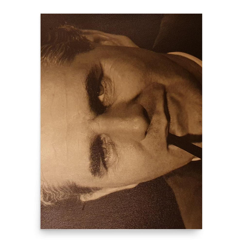 Bill Baddeley poster print, in size 18x24 inches.