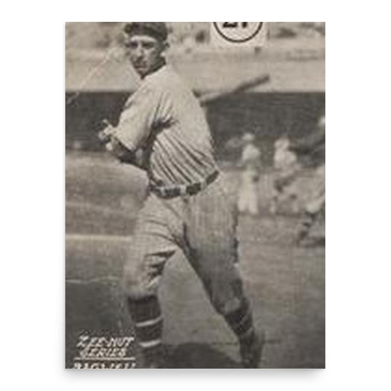 Bill Bagwell poster print, in size 18x24 inches.