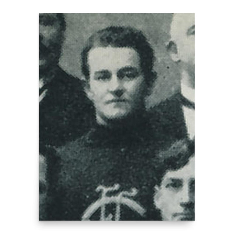 Bill Clohesy poster print, in size 18x24 inches.