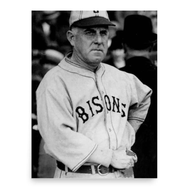 Bill Clymer poster print, in size 18x24 inches.