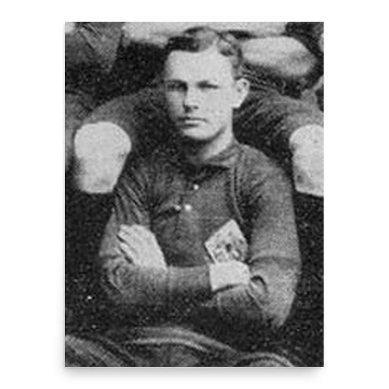 Bill Cotty poster print, in size 18x24 inches.