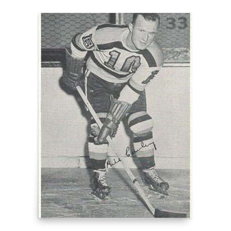 Bill Cowley poster print, in size 18x24 inches.