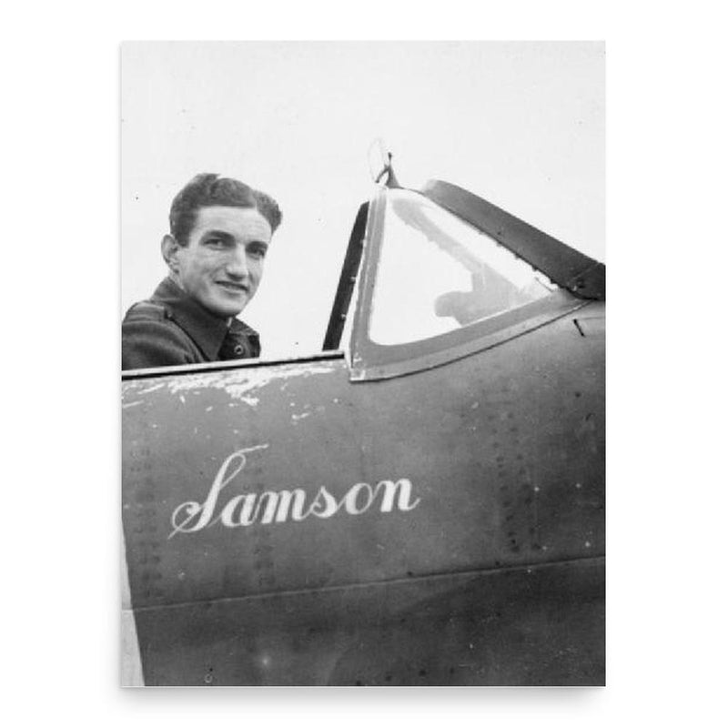 Bill Crawford-Compton poster print, in size 18x24 inches.