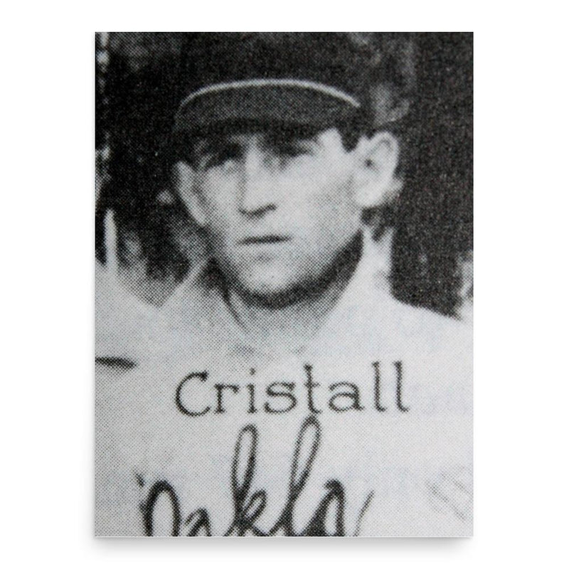 Bill Cristall poster print, in size 18x24 inches.