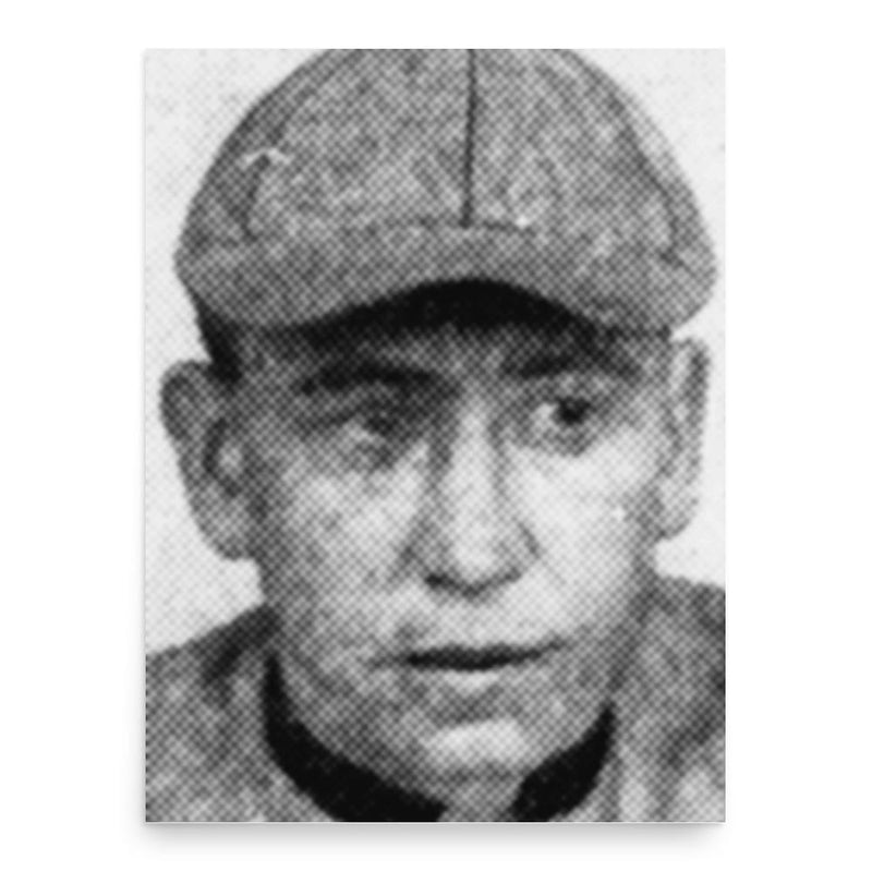 Bill Culp poster print, in size 18x24 inches.