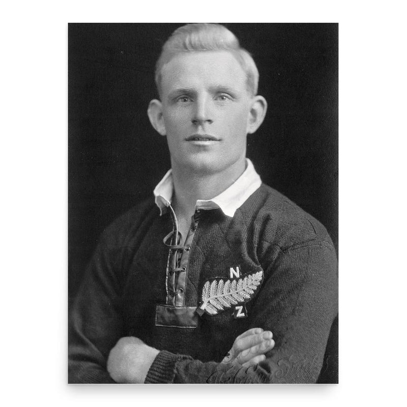 Bill Dalley poster print, in size 18x24 inches.