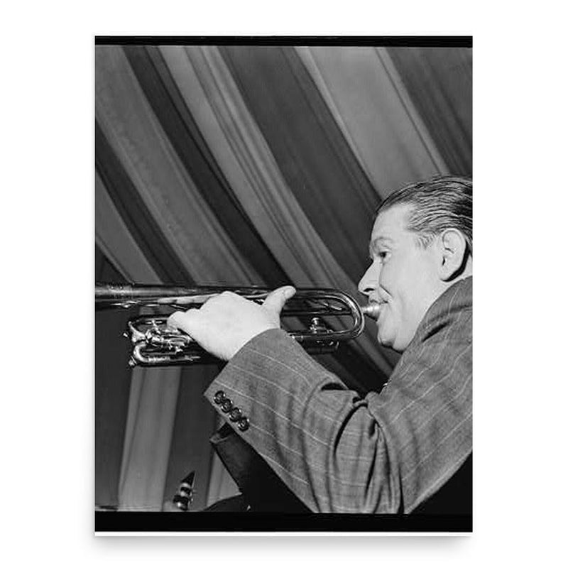 Bill Davison poster print, in size 18x24 inches.