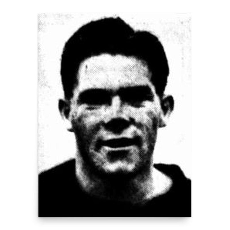 Bill Deague poster print, in size 18x24 inches.