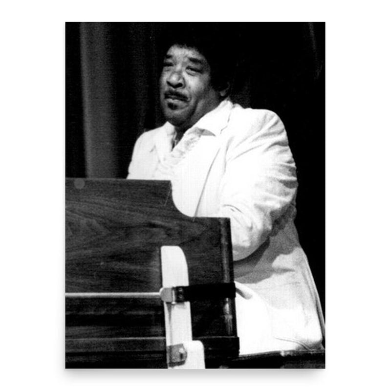 Bill Doggett poster print, in size 18x24 inches.