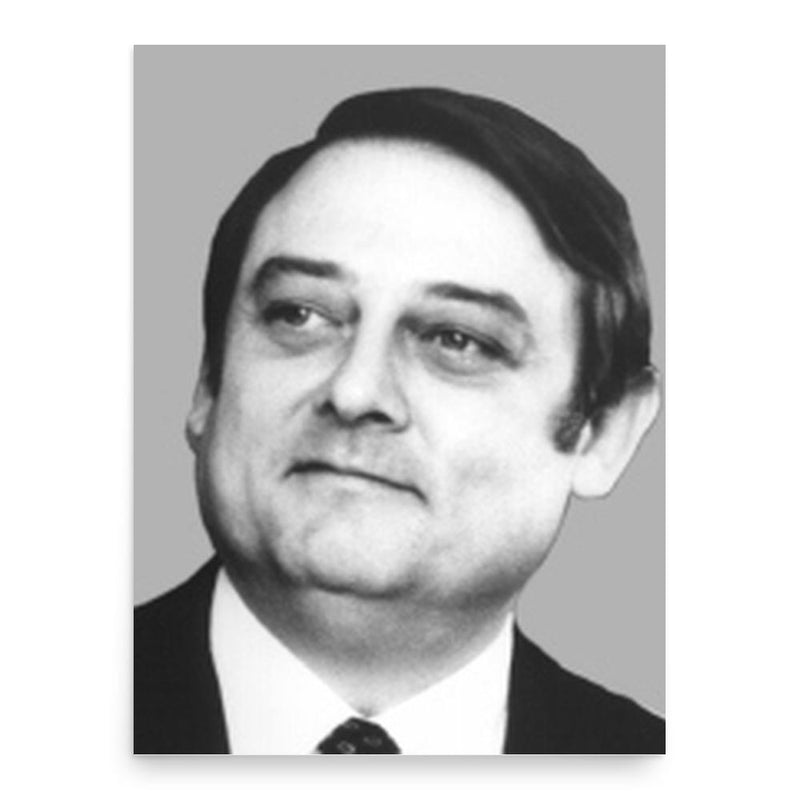 Bill Emerson poster print, in size 18x24 inches.