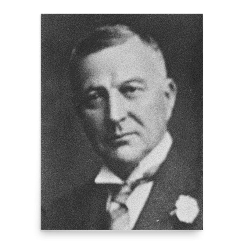 Bill Endean poster print, in size 18x24 inches.