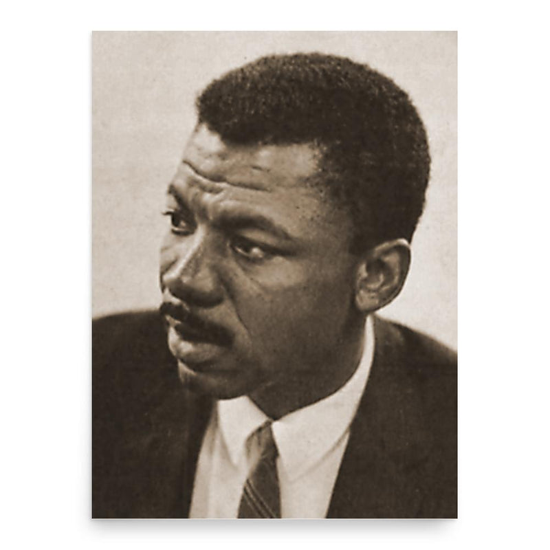 Bill Epton poster print, in size 18x24 inches.