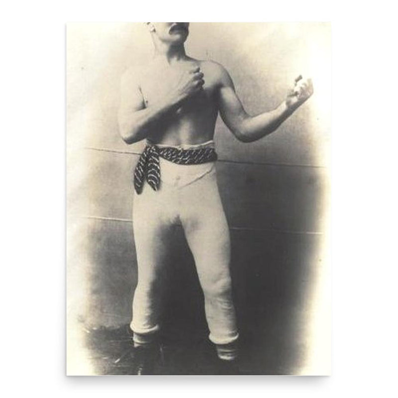 Bill Farnan poster print, in size 18x24 inches.